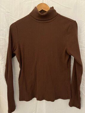Brown Old Navy Turtle Neck